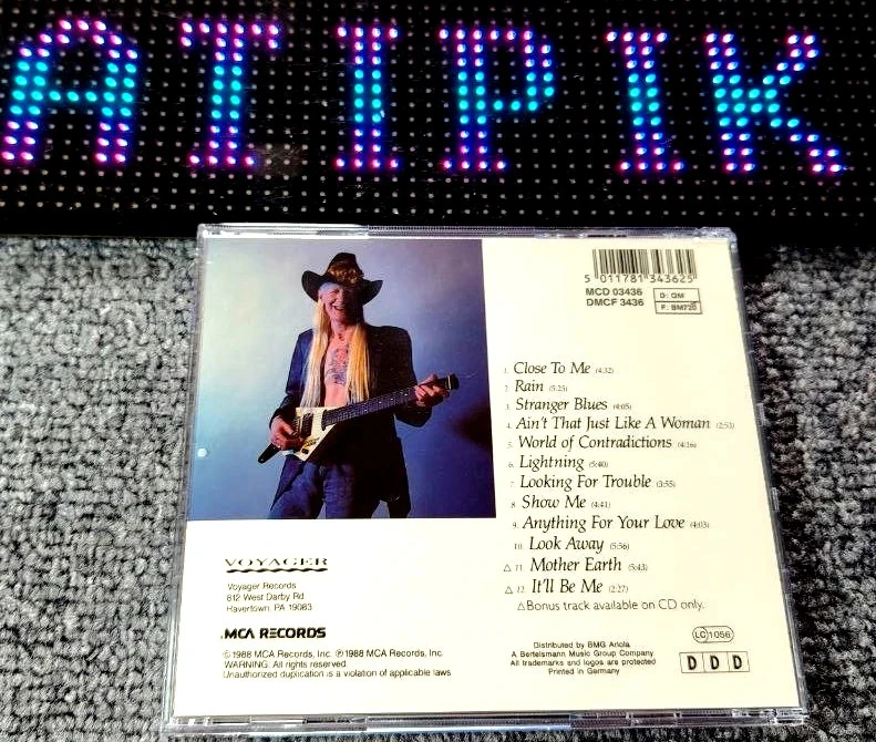 🏎 Johnny Winter - The Winter Of 88 - CD Blues Rock Rare Collector🏎 – photo 2